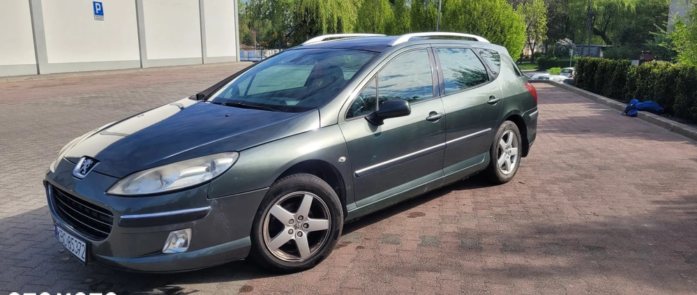 Peugeot 407 cena 7900 przebieg: 229000, rok produkcji 2007 z Kraków małe 191